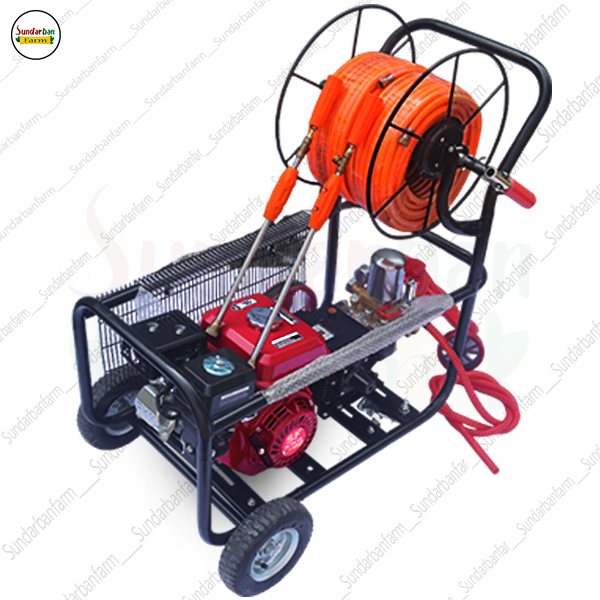 7Hp High Speed Dual Gun Spray Machine